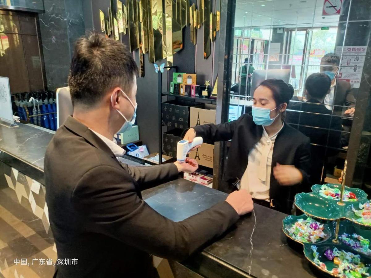 Lnsail Hotel Shenzhen Luohu Port Railway Station Ngoại thất bức ảnh